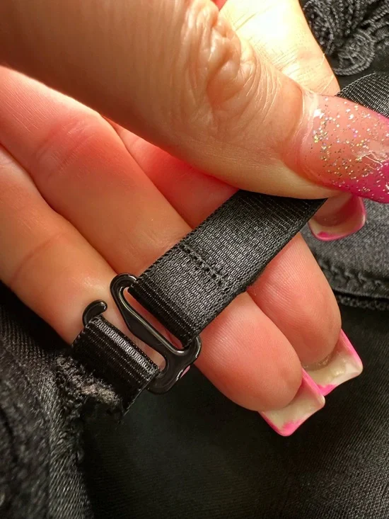 Seven ’Til Midnight Black Satin Lace Bustier Corset Top Sexy Goth Romantic 1X/2X - Picture 11 of 14